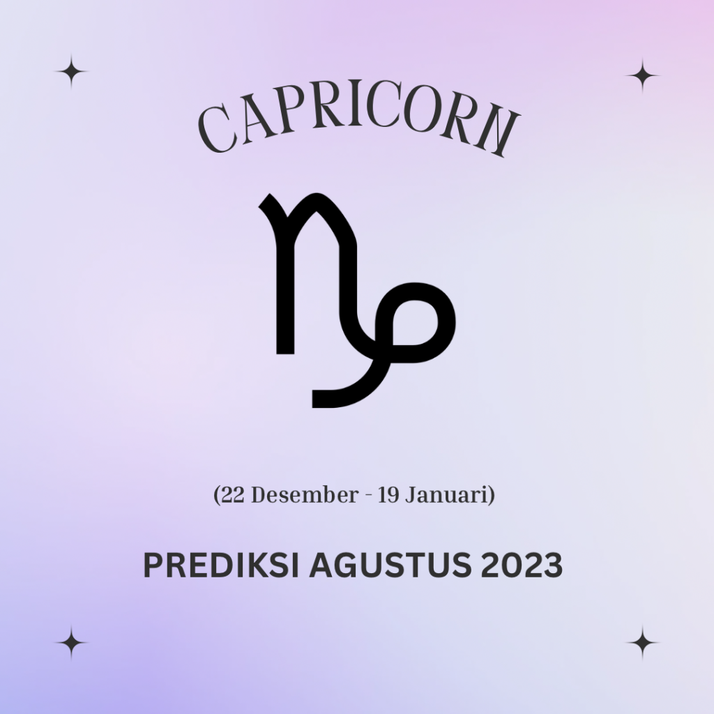 Berbahagia dalam Ketenangan: Prediksi Capricorn di Bulan Agustus 2023